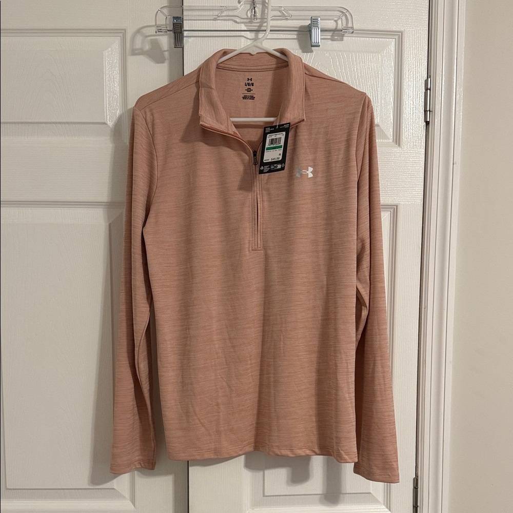 Under Armour Women's Peach Long Sleeve Top